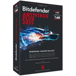 Antivirusinė programa BitDefender Antivirus Plus 2015 1 User (1 metai)
