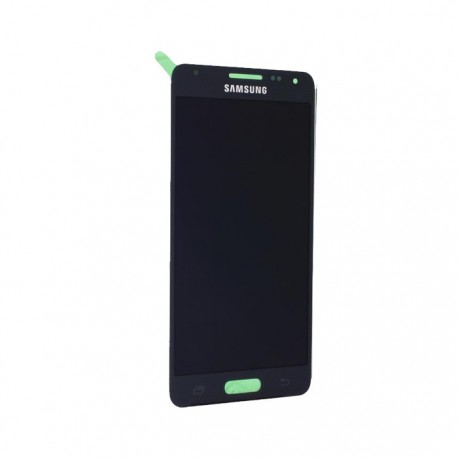Samsung Galaxy Alpha G850F lcd ekranas su lietimui jautriu stikliuku juodas