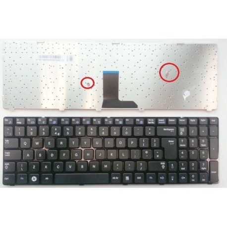 Nešiojamo kompiuterio klaviatūra Samsung R590